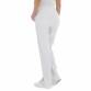 Damen High Waist Jeans von Laulia - white