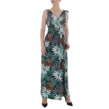 Damen Maxikleid von LEEZIO Gr. M/L - D.green