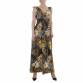 Damen Maxikleid von LEEZIO Gr. M/L - yellow