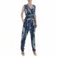 Damen Langer Jumpsuit von LEEZIO Gr. XL/XXL - blue