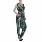 Damen Langer Jumpsuit von LEEZIO - green