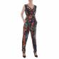 Damen Langer Jumpsuit von LEEZIO Gr. XL/XXL - multi