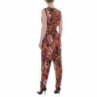 Damen Langer Jumpsuit von LEEZIO - red