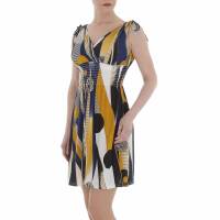 Damen Minikleid von LEEZIO - yellow