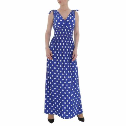 Damen Maxikleid von LEEZIO Gr. XL/XXL - blue