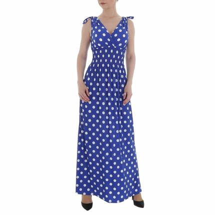 Damen Maxikleid von LEEZIO Gr. XL/XXL - blue