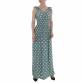 Damen Maxikleid von LEEZIO Gr. M/L - green