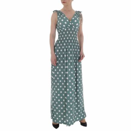 Damen Maxikleid von LEEZIO Gr. XL/XXL - green