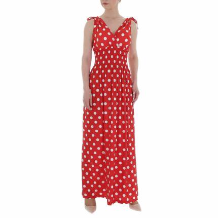 Damen Maxikleid von LEEZIO Gr. M/L - red