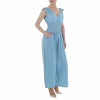 Damen Langer Jumpsuit von LEEZIO - blue