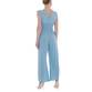 Damen Langer Jumpsuit von LEEZIO - blue