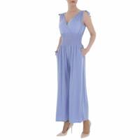 Damen Langer Jumpsuit von LEEZIO - violet