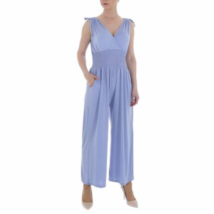 Damen Langer Jumpsuit von LEEZIO Gr. XL/XXL - violet