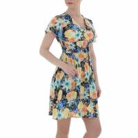 Damen Minikleid von LEEZIO - yellow