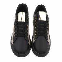 Damen Low-Sneakers - gold