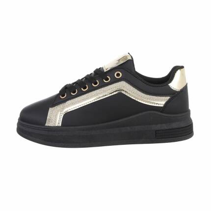 Damen Low-Sneakers - gold Gr. 39