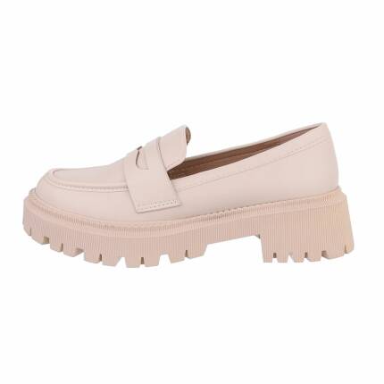 Damen Slipper - beige