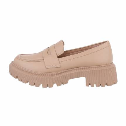 Damen Slipper - khaki Gr. 37