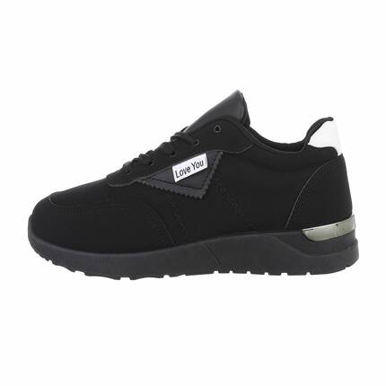 Damen Low-Sneakers - black Gr. 36