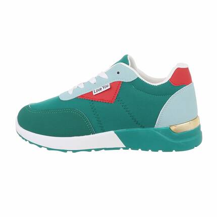 Damen Low-Sneakers - green Gr. 36