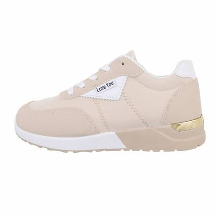 Damen Low-Sneakers - khaki Gr. 38