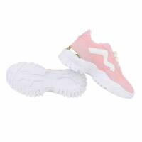 Damen Low-Sneakers - pink