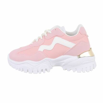 Damen Low-Sneakers - pink Gr. 36