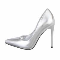 Damen High-Heel Pumps - silver