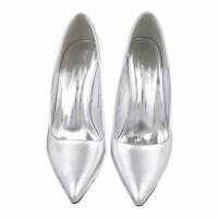 Damen High-Heel Pumps - silver