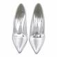 Damen High-Heel Pumps - silver