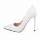 Damen High-Heel Pumps - white Gr. 40