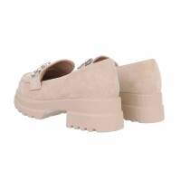 Damen Slipper - beige