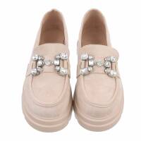 Damen Slipper - beige