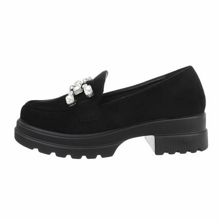 Damen Slipper - black Gr. 39