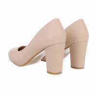 Damen High-Heel Pumps - apricot