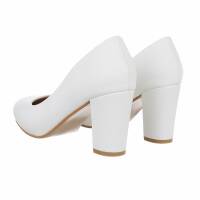 Damen High-Heel Pumps - white