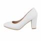 Damen High-Heel Pumps - white Gr. 36