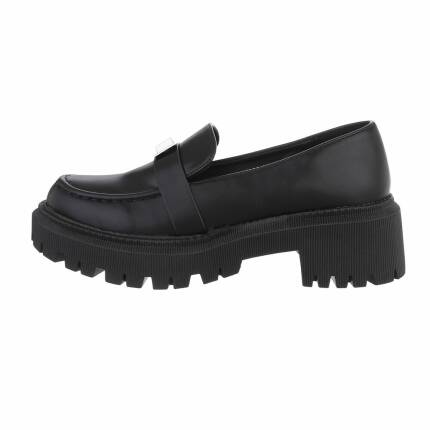 Damen Slipper - black Gr. 38