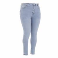 Damen Skinny Jeans von Laulia - L.blue