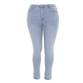 Damen Skinny Jeans von Laulia - L.blue