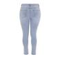 Damen Skinny Jeans von Laulia - L.blue