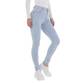 Damen High Waist Jeans von Laulia - L.blue