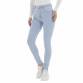 Damen High Waist Jeans von Laulia Gr. S/36 - L.blue