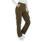 Damen Stoffhose von Laulia - khaki