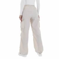 Damen Stoffhose von Laulia - offwhite