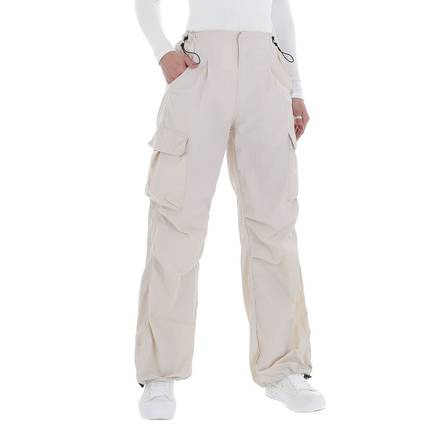 Damen Stoffhose von Laulia Gr. M/38 - offwhite