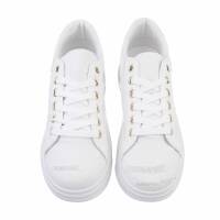 Damen Low-Sneakers - beige