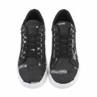 Damen Low-Sneakers - black