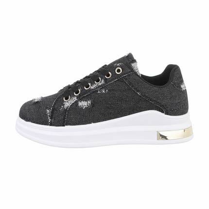 Damen Low-Sneakers - black Gr. 36