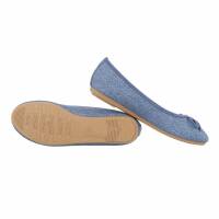 Damen Ballerinas - blue